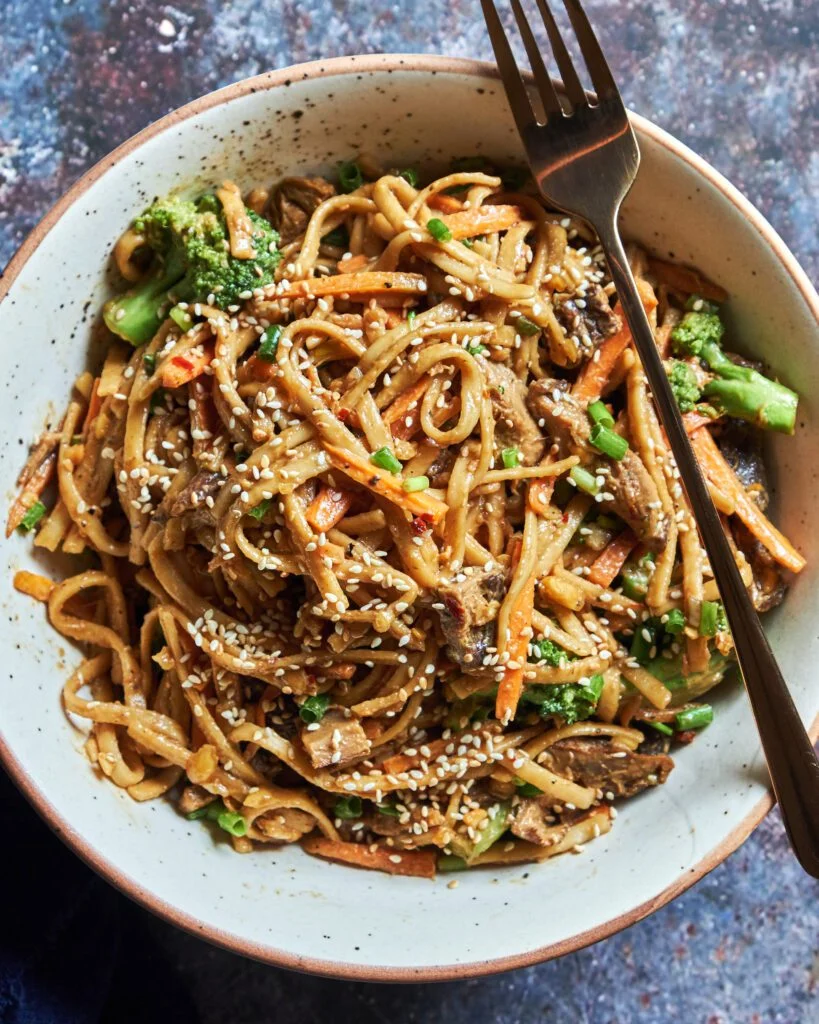 Peanut Sauce Udon Noodle