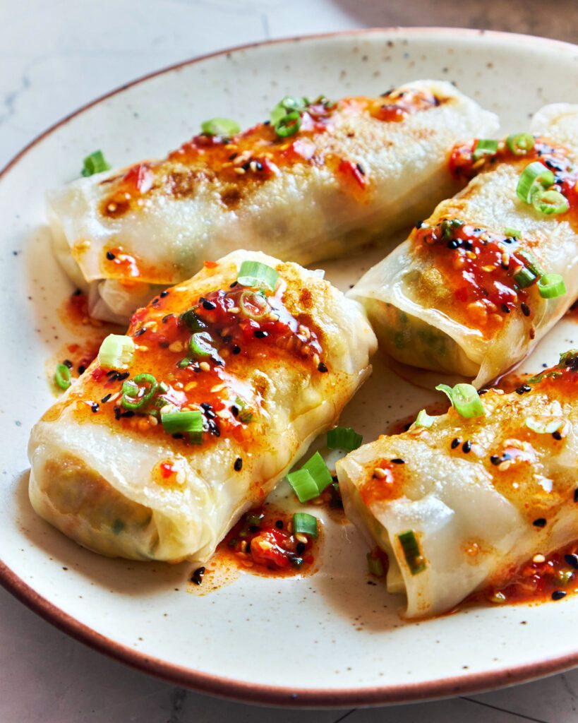 Rice Paper Tofu Dumplings Recipe
