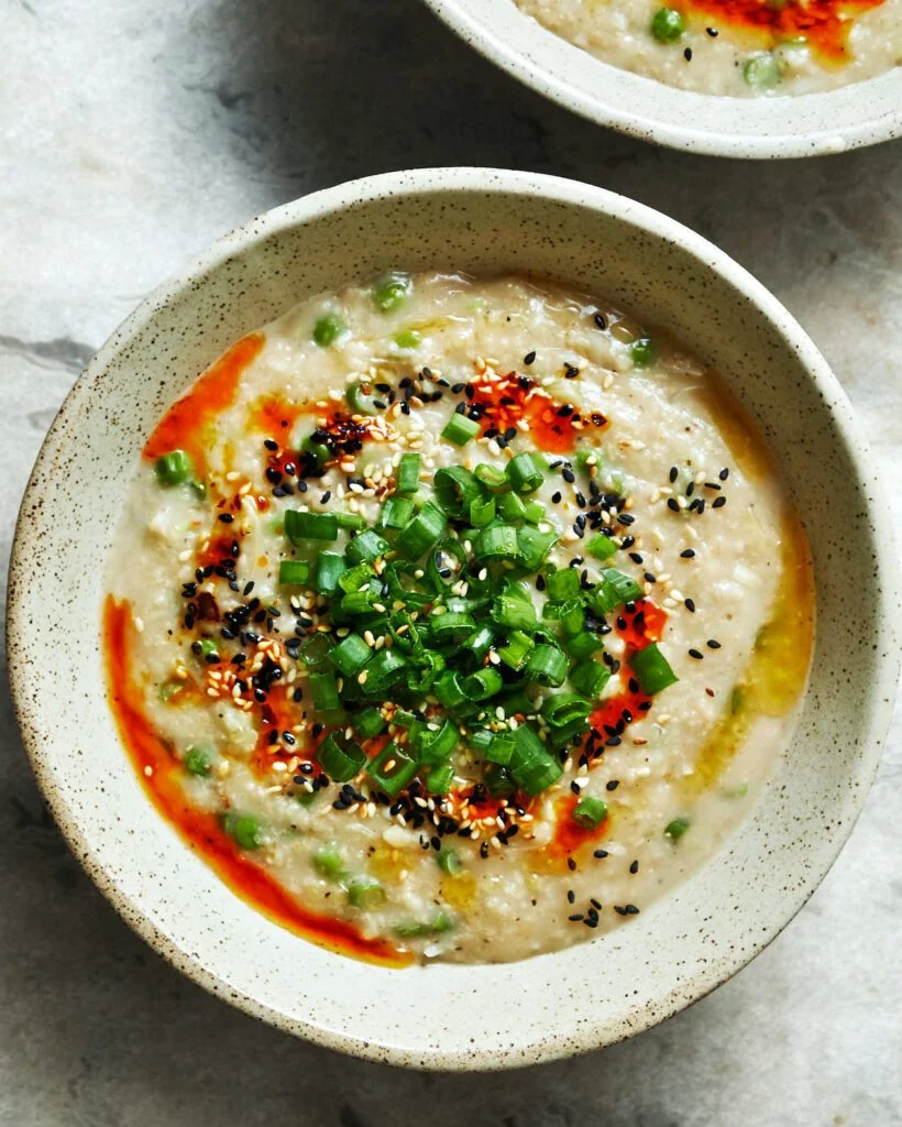 Savory Asian Oat Porridge