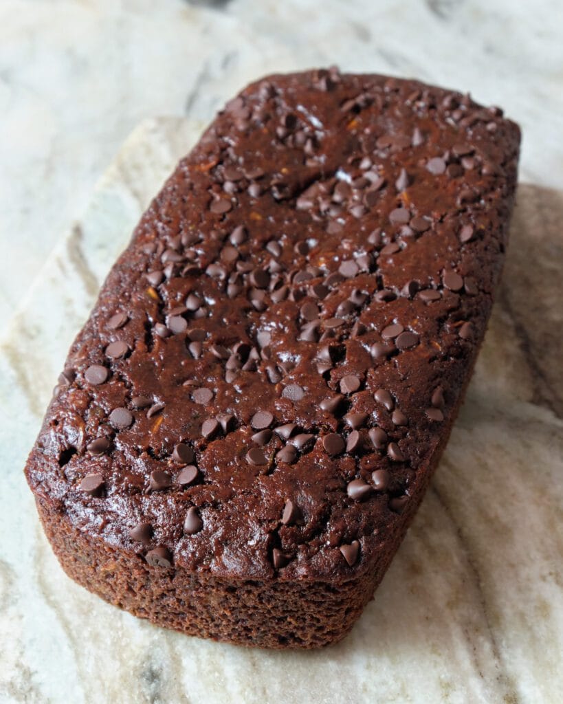Zucchini Chocolate Cake Loaf
