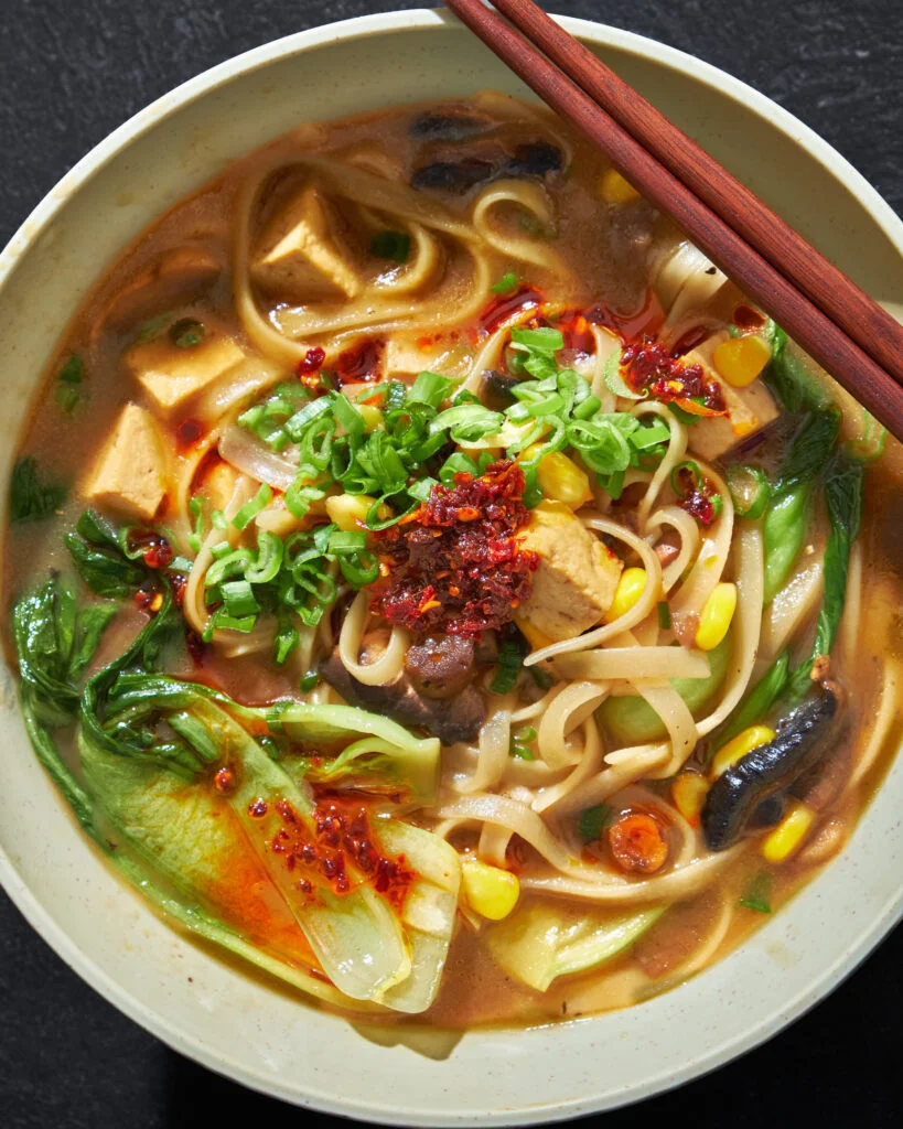 One Pot Rice Noodle Ramen