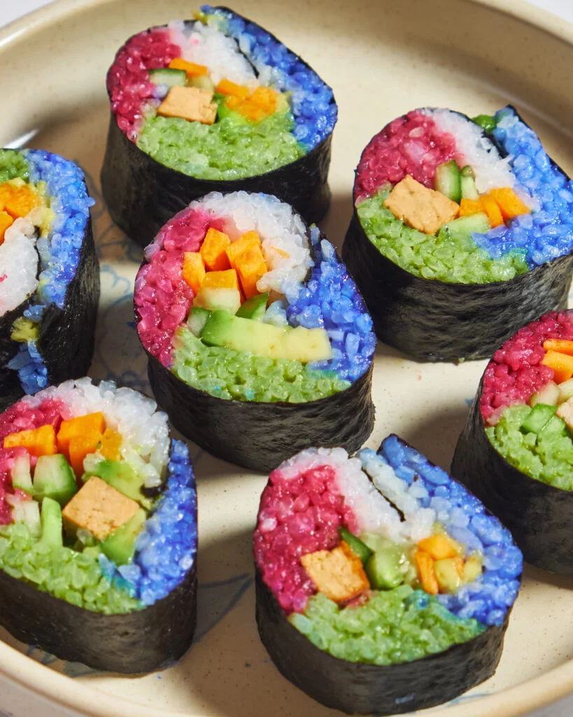 Rainbow Sushi